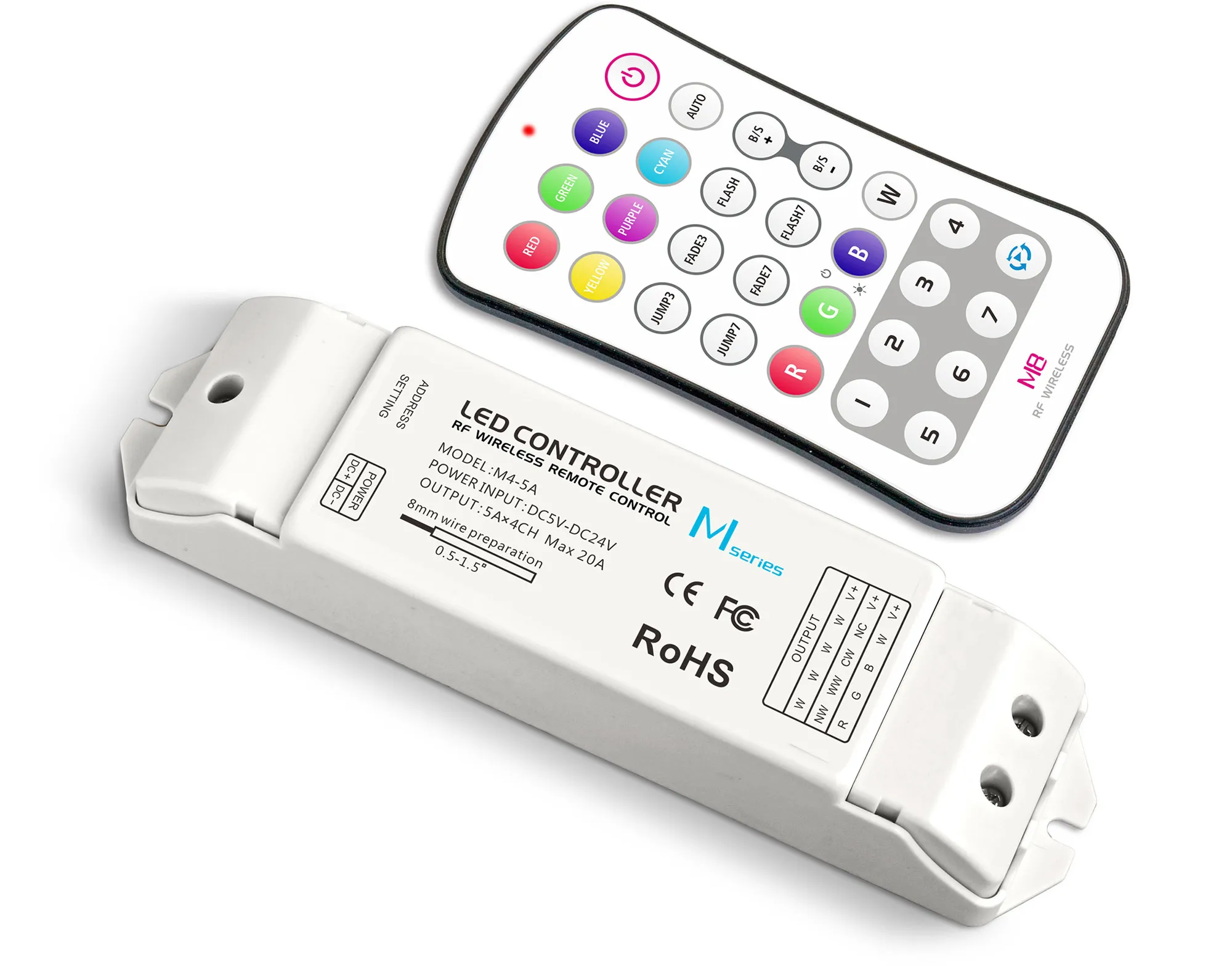 Remote Control Kit Controllers LTECH DMX / RGB / WWCW